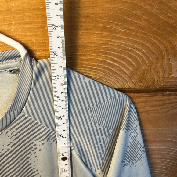 Under Armour Mens HeatGear Shirt Mens Large Loose Fit Gray Logo Short Sleeve Lg‎ - Picture 5 of 8